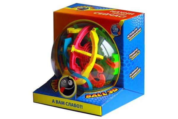 Головоломка Track Ball 3D 19 см (138 ходов)