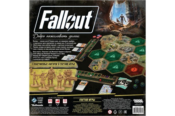 Fallout настольная игра обзор